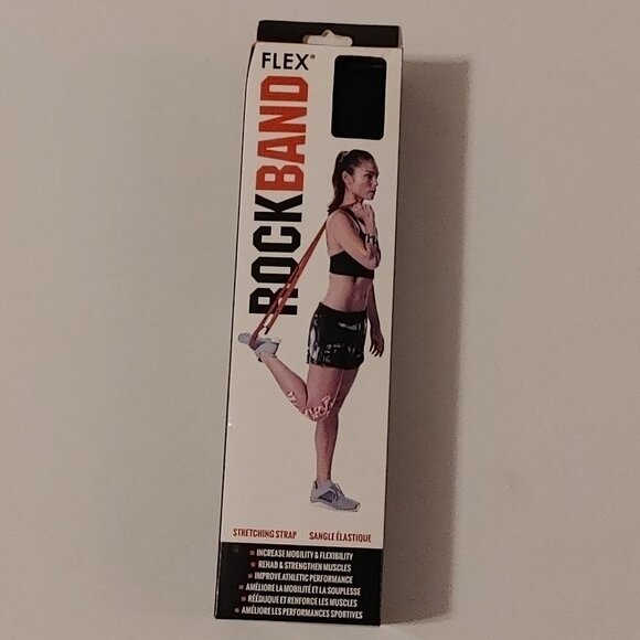 Rocktape Rockband Flex Resistance Band Stretching Strap MEDIUM 18-22lb - NEW - Picture 1 of 6